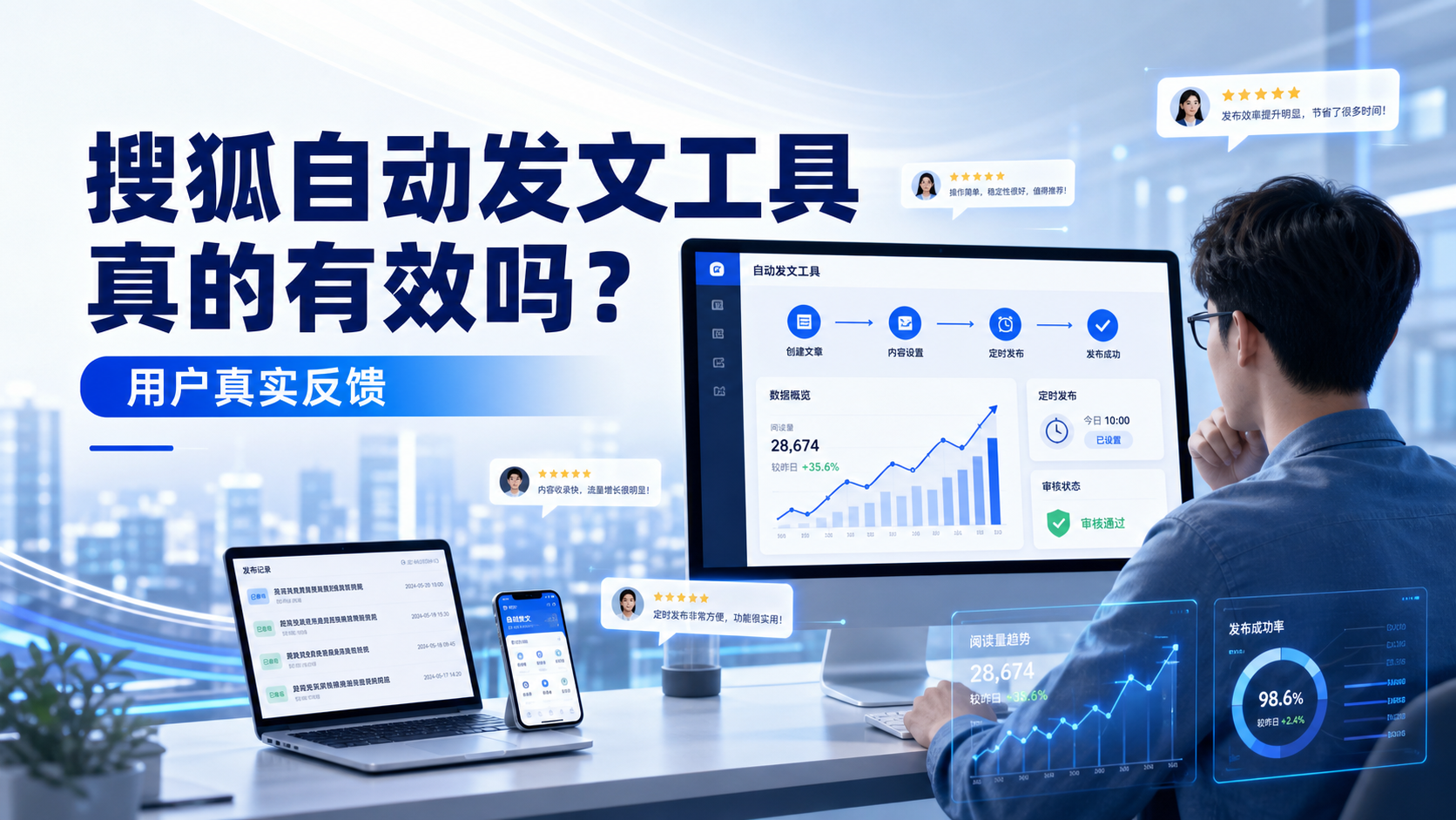 搜狐自动发文工具真的有效吗？汕尾用户的真实反馈